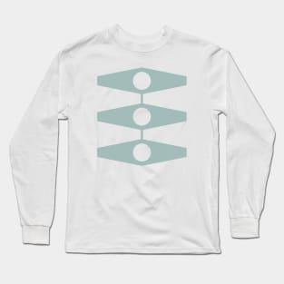 Abstract Eyes in Opal Pastel Tones Long Sleeve T-Shirt